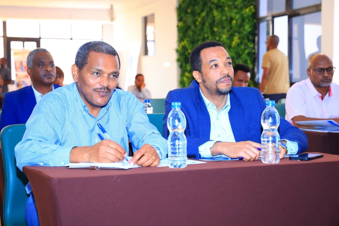Dr Kebede Worku of the African Center for Early Childhood Development and State Minister of Health Dr. Dereje Duguma